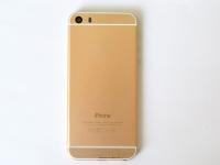 Корпусной-часть-(Корпус)-Apple-iPhone-5S-Gold-с-дизайном-под-iphone-6